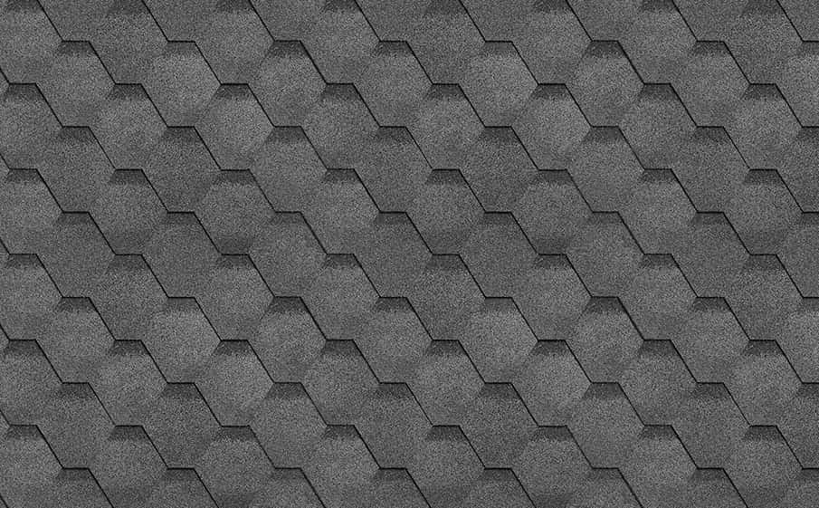 Гибкая черепица ТЕХНОНИКОЛЬ SHINGLAS Финская черепица соната, Серый
