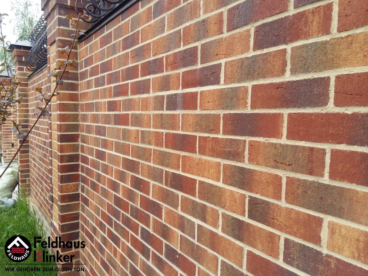 Клинкерный Кирпич K328 Carmesi Multi Vascu, Feldhaus Klinker